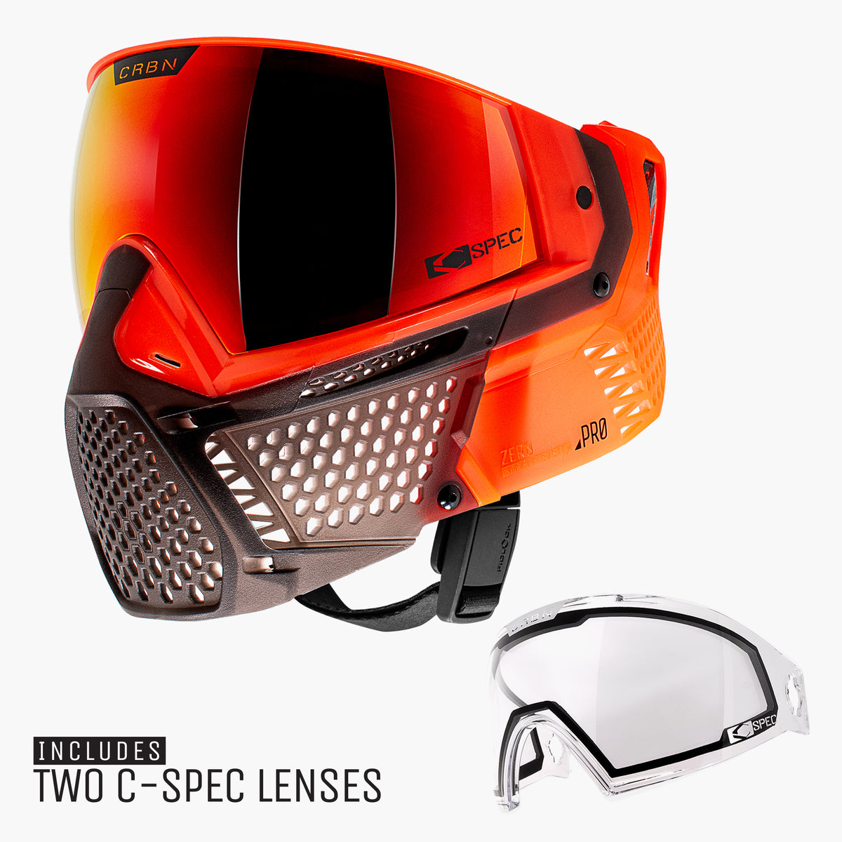 c.f.goggle CRBN ZERO PRO GOGGLE Gazelle Klassiker resistant finish for clear Flavour:True North Rocket Pop Beheizbare Handschuhe Therm-ic Damen