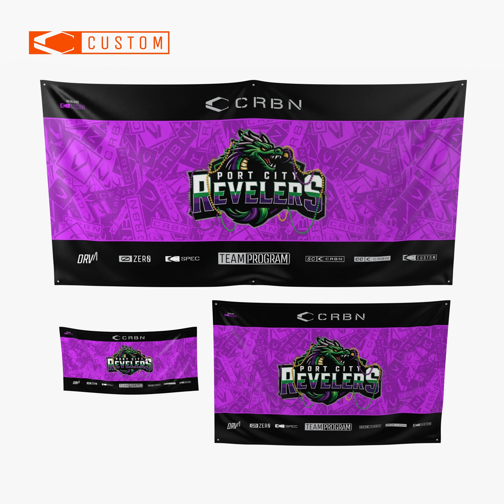Certain Banner CUSTOM BANNER 3-PACK – CRBN