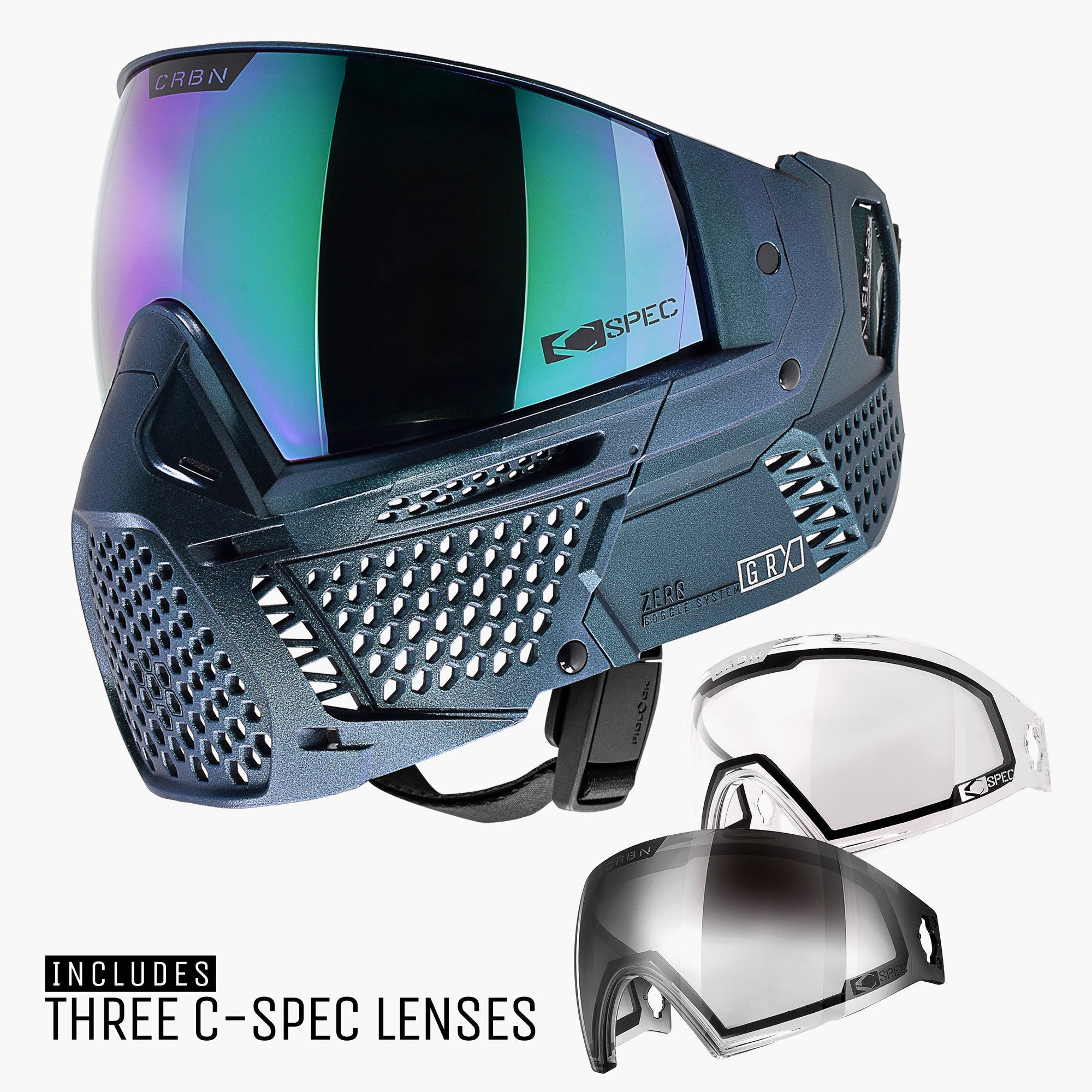 surestrike goggles v3.0 ZERO GRX GOGGLE ELMT TEAL < MORE COVERAGE