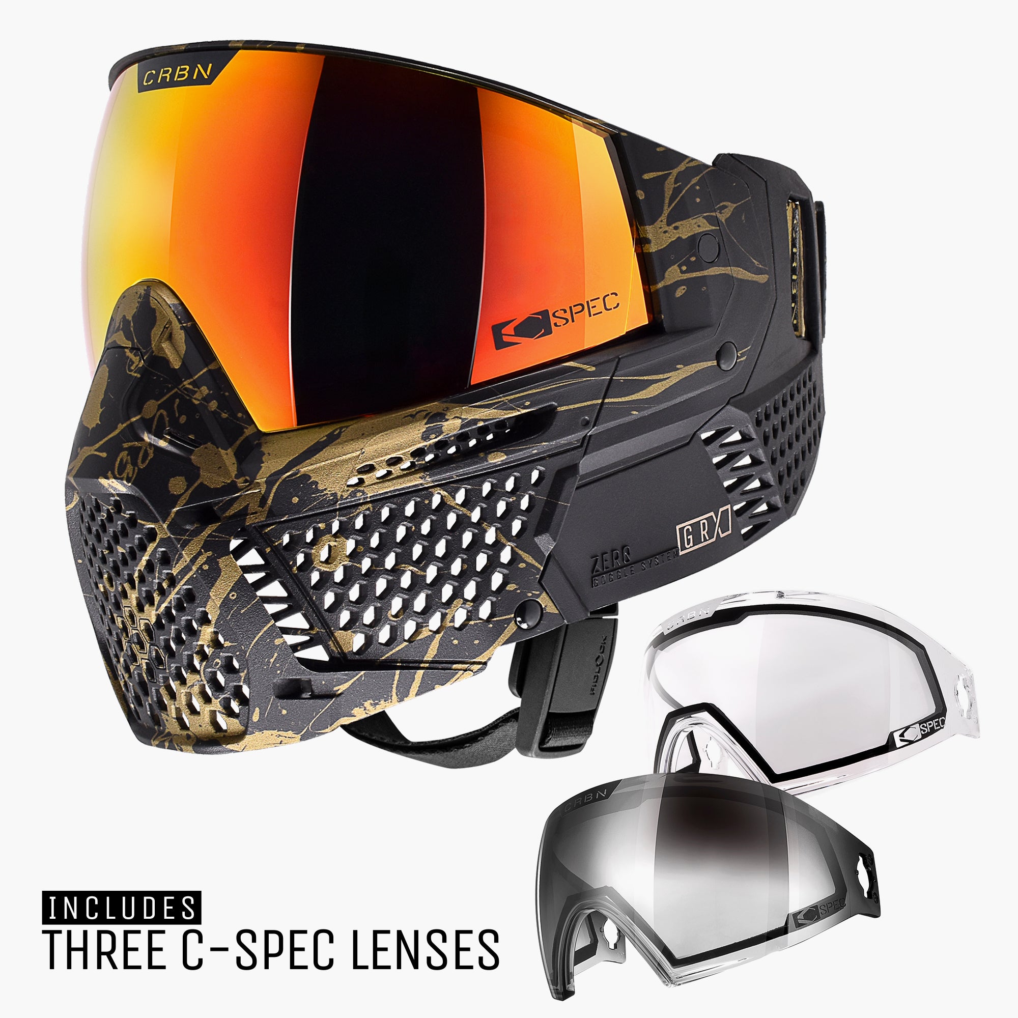 Masque CRBN Zero ProV2 Ghost - Long, le meilleur masque du marché, en Masque CRBN Zero ProV2 Ghost - Long, le meilleur masque du marché, en